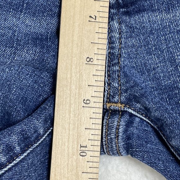 Madewell Jeans Womens Sz 25 Blue Mid Rise Perfect Vintage Straight Leg 25x27 - Picture 3 of 9